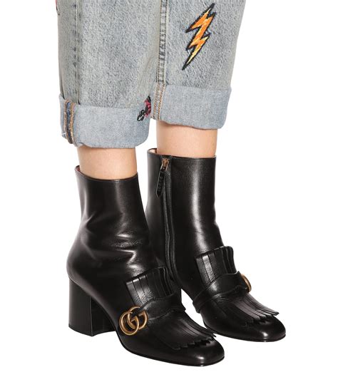 gucci fringe boots|high top gucci boots.